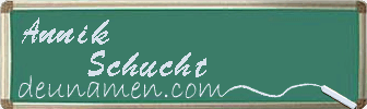 Annik Schucht Visitenkarte